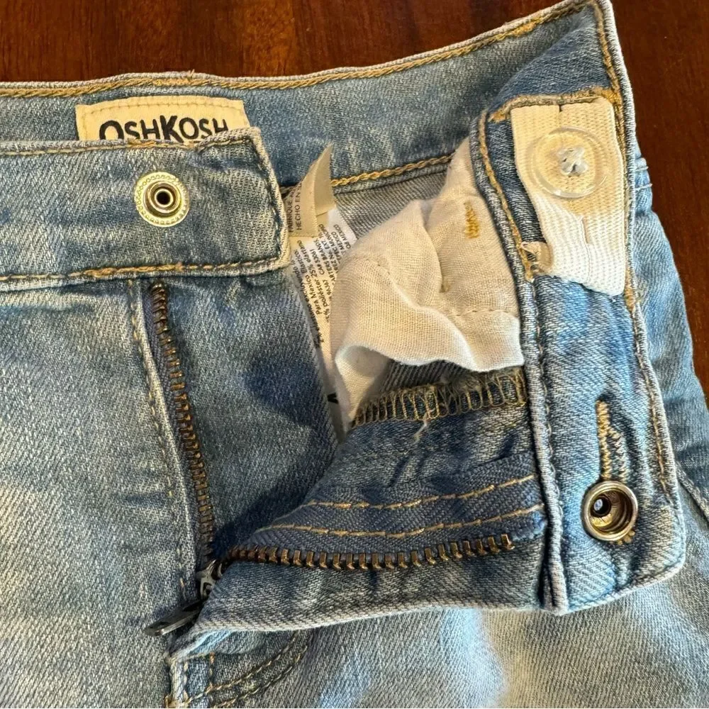 OshKosh B’Gosh Denim Jeans Shorts Girls Size 4